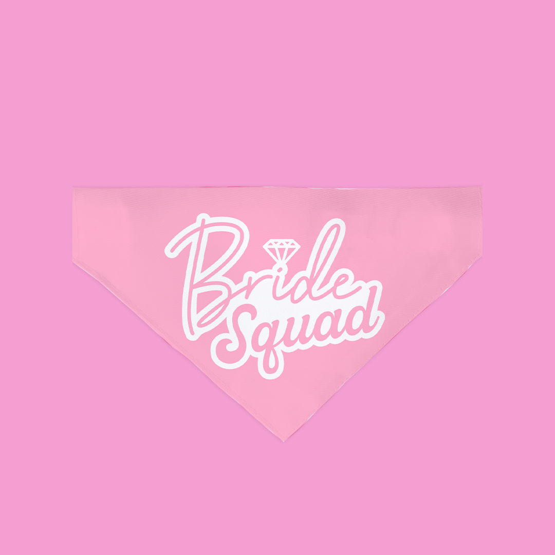 Bride Squad Dog Bandana