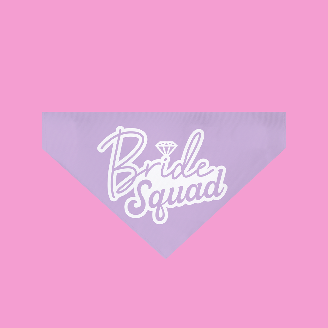 Bride Squad Dog Bandana